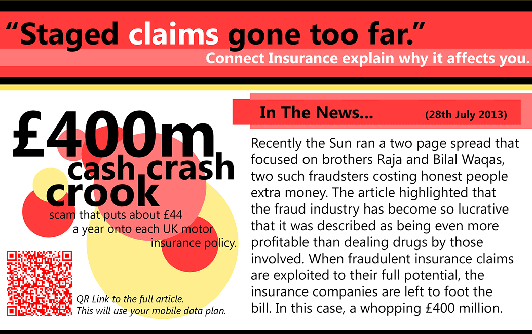 Crash For Cash Awareness Connect Insurance